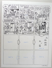 Luc Cromheecke - Planche du tome 6 de Roboboy (2) - Comic Strip