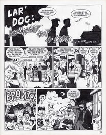 Jaime Hernandez - Love and Rockets #28, pg. 25 (1988) - Planche originale