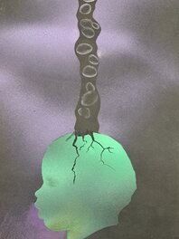 Karel Thole - Karel Thole - Contaminazione - Illustration originale