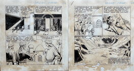 Pierre Le Guen - 1967 - Nasdine Hodja  version Poche - Planche originale