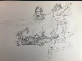 Leone Frollo - Leone Frollo - La donna del pirata - Illustration originale