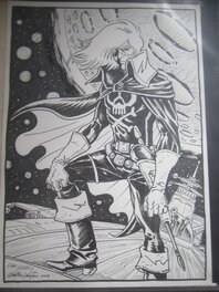 Walter Venturi - Walter Venturi - Capitan Harlock - Illustration originale