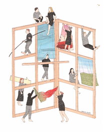 Marionne Fayolle - Construire - Comic Strip