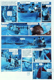 Christophe Dubois - La Ballade de Magdalena - Planche originale