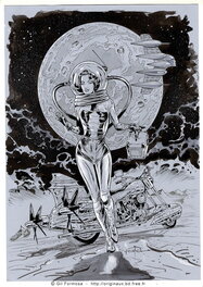 Space pinup Space pinup