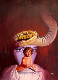 Jorge Samper - Gespenster Geschichten PB #72 - La vengeance de la déesse serpent - BASTEI - Couverture originale