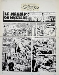 Jean-Claude Poirier - Supermatou - Planche originale