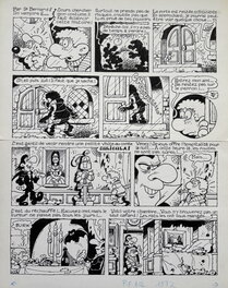 Jean-Claude Poirier - Supermatou - Planche originale