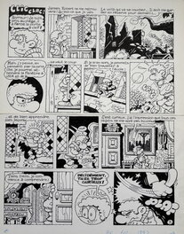 Jean-Claude Poirier - Supermatou - Planche originale