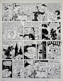 Jean-Claude Poirier - Supermatou - Planche originale