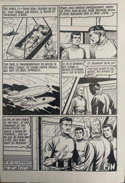 Raoul Giordan - Raoul Giordan, planche originale, METEOR, "le Virus Timéo". - Planche originale