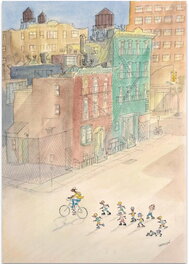 Rollers circus to Downtown New York