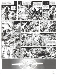 Virginie Augustin - Augustin, Valérian vu par#0, là où naissent les histoires, planche nº21, 2022. - Comic Strip