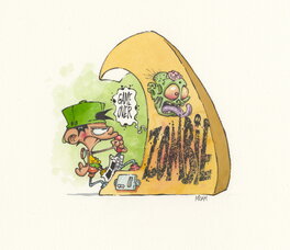 Midam - Kid Paddle - Illustration originale