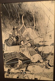 Bill Sienkiewicz - The last standing samurai - Planche originale