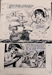 César Spadari - The Phantom “ Son of a Pirate Queen” NFS - Comic Strip