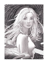 Andréi Arinouchkine - Hypnose - Original Illustration