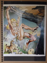 La Couverture Originale du TOUTRAHAN 9 au Format de 30 par 36 Cm avec son Rhodoid de Protection