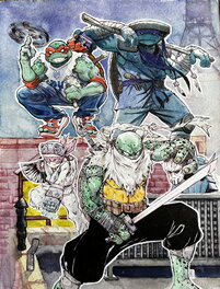 Neyef - Commission TMNT LABEL619 - Prince Rours, NEYEF, PiVWAN - Comic Strip