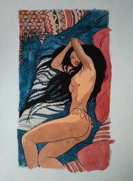 Anna Miralles - Djinn - Original Illustration