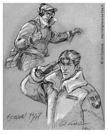 Gil Formosa - Sergent-Major BOWEN - Planche originale