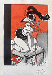 Michetz - Illustration publiée en portfolio (2018) - Planche originale