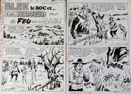 André Amouriq - Blec le roc et le petit trapeur - Comic Strip
