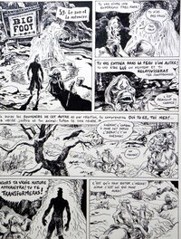 Nicolas Dumontheuil - Big Foot – Planche originale n° 51 – Nicolas Dumontheuil - Planche originale