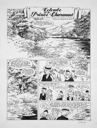 Dany - 1984 - Olivier Rameau : le Rêve aux 7 Portes - Planche originale