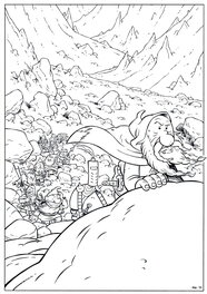 Frodo De Decker - De Ridder - Original Illustration