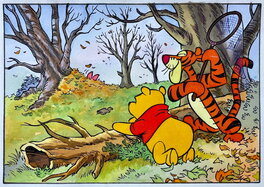 Studios Disney - 1980'S : Winnie l'Ourson - Illustration originale