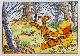 Studios Disney - 1980'S : Winnie l'Ourson - Illustration originale