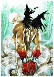 Philippe Bringel - L'ange déchu - Planche originale