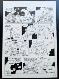 Luc Cromheecke - Tom Carbone "Agiter avant l'emploi" Page 16 - Comic Strip