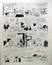 Luc Cromheecke - Tom Carbone "Mise en boîte" Page 25 - Planche originale