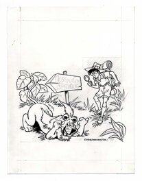 Daniël Desorgher - Jimmy Van Doren - Jimmy Tousseul - Original Illustration