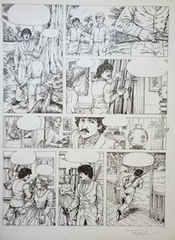 Ersel - Saga VAN EEN WRAAK    T1 FREDERIK - Planche originale