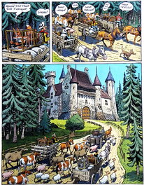 Nicolas Dumontheuil - L’ogre Amoureux Page 7 – Nicolas Dumontheuil - Planche originale