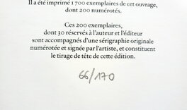 Album numéroté 66/170 Album numéroté 66/170