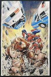 Roland Boschi - Spider-Man #25 Original Variant Cover Marvel Comics 1997 - Original Cover