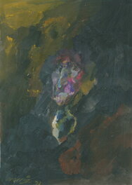 Alberto Breccia - Old woman portrait - Original Illustration