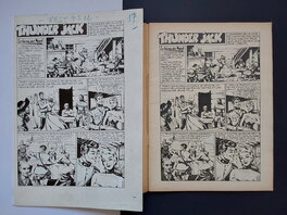 La Toute Première Planche Dessinée par Fergal pour cet épisode de Thunder Jack ! .... Le Héros du Nord , avec sa Première Page de Publication ! La Toute Première Planche Dessinée par Fergal pour cet épisode de Thunder Jack ! .... Le Héros du Nord , avec sa Première Page de Publication !