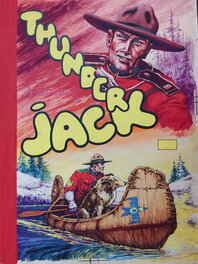 Chott - Chott Thunder Jack Album Special Big Bill Le Casseur 82 Bis Couverture Originale Couleur Directe . Éo Pierre Mouchot 1953 . - Couverture originale