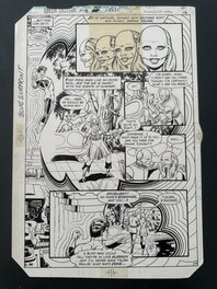 Keith Pollard - Green LANTERN #158 original page 16 DC Comics 1982 - Comic Strip