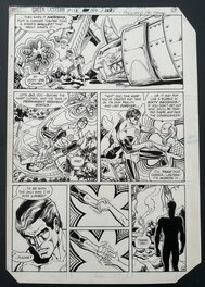 Keith Pollard - Green LANTERN #158 original page 19 DC Comics 1982 - Comic Strip