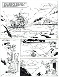 Marcel Remacle - 1965 - Hultrasson chez les Scots - Planche originale