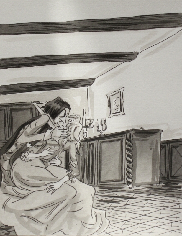 Как нарисовать миледи