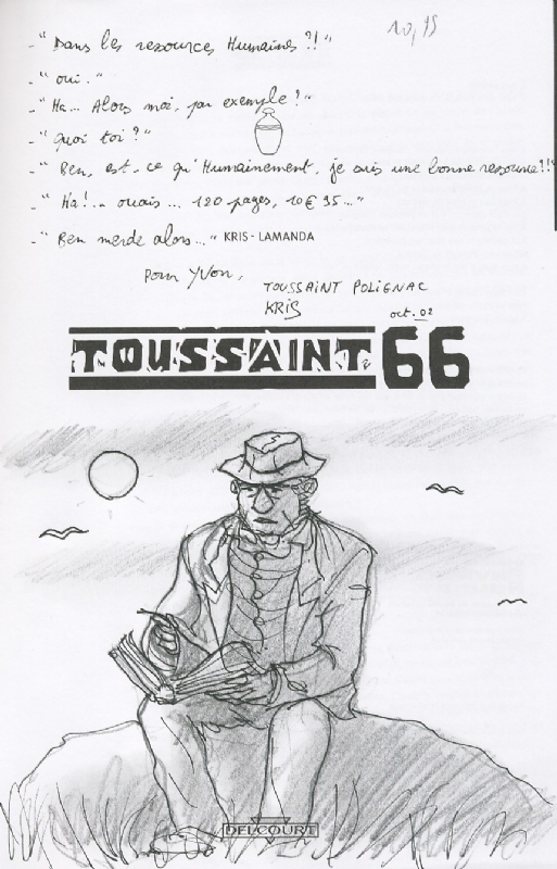 Lamanda - Toussaint 66 by Julien Lamanda - Sketch