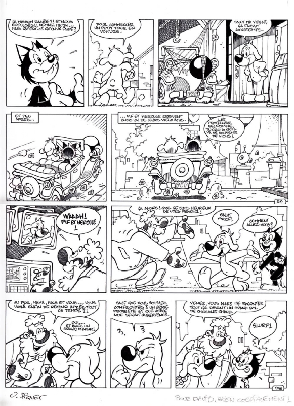 O.fiquet / Pif by Olivier Fiquet - Comic Strip