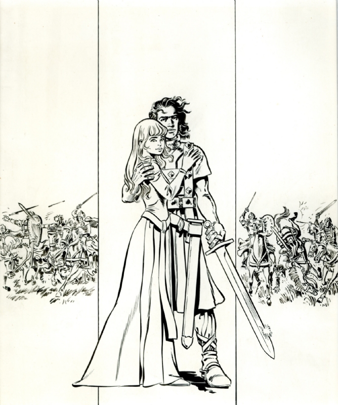 craenhals Chevalier Ardent Roland-cavaliere impetuoso HC #1-8 COMPL. output totale F 